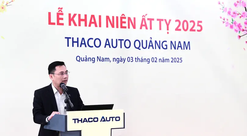 THACO AUTO Quảng Nam tổ chức chương trình Lễ Khai niên Ất Tỵ 2025