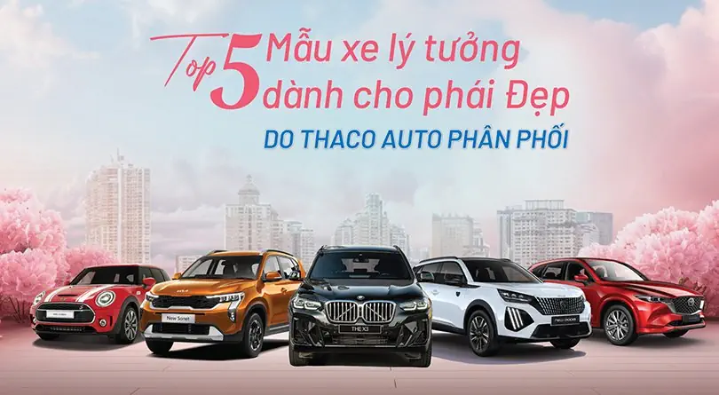Top 5 mẫu xe lý tưởng dành cho phái đẹp