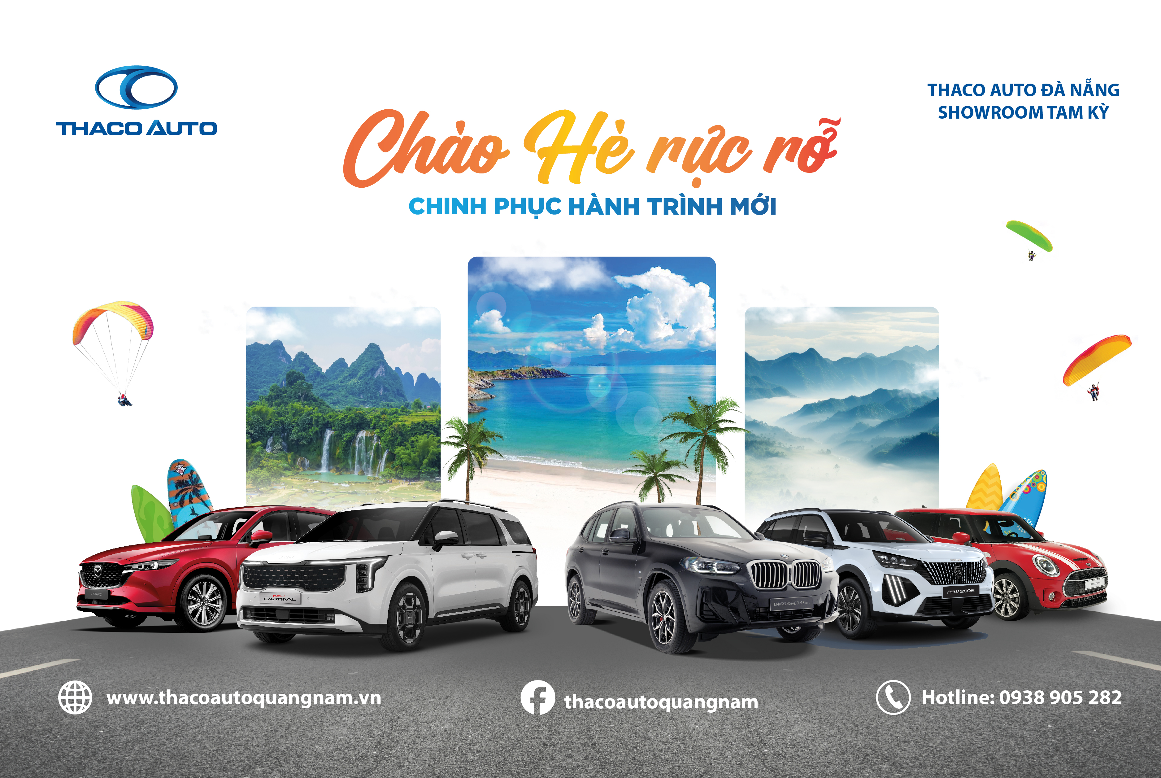 TRẢI NGHIỆM HÈ RỰC RỠ CÙNG THACO AUTO ĐÀ NẴNG - SHOWROOM TAM KỲ VỚI NHIỀU HOẠT ĐỘNG HẤP DẪN