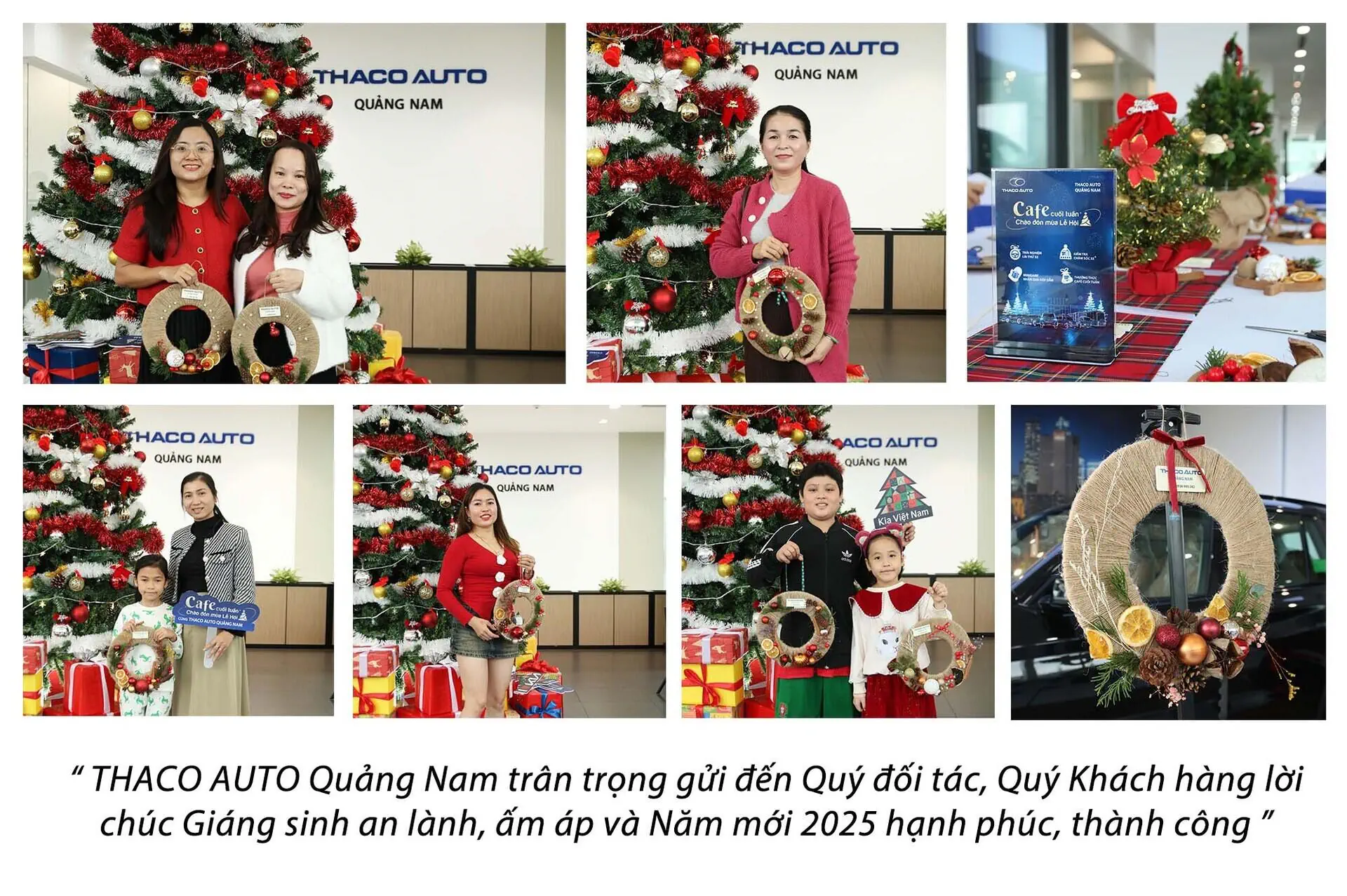 THACO AUTO Quảng Nam xin gửi lời cảm ơn chân thành đến tất cả Quý khách hàng đã tham dự sự kiện "Cafe cuối tuần chào đón mùa lễ hội”!