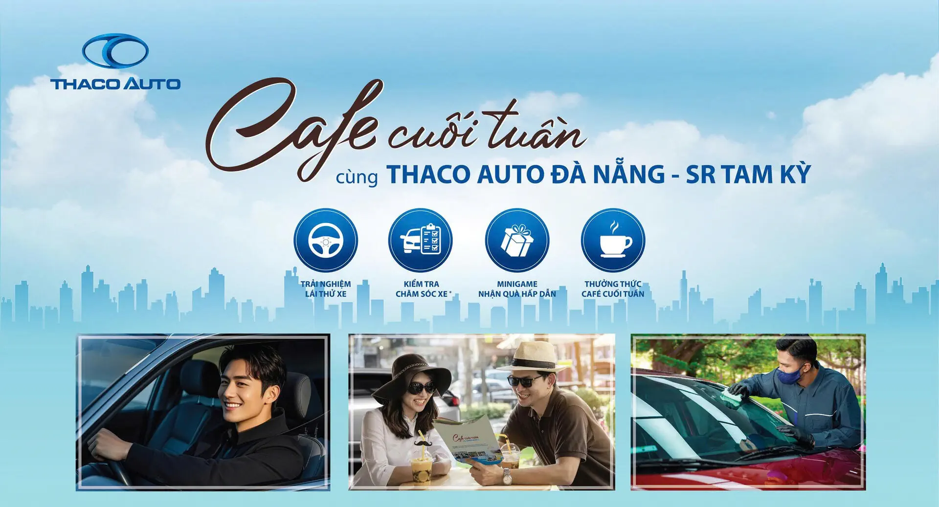 CAFE CUỐI TUẦN CÙNG THACO AUTO ĐÀ NẴNG - SHOWROOM TAM KỲ