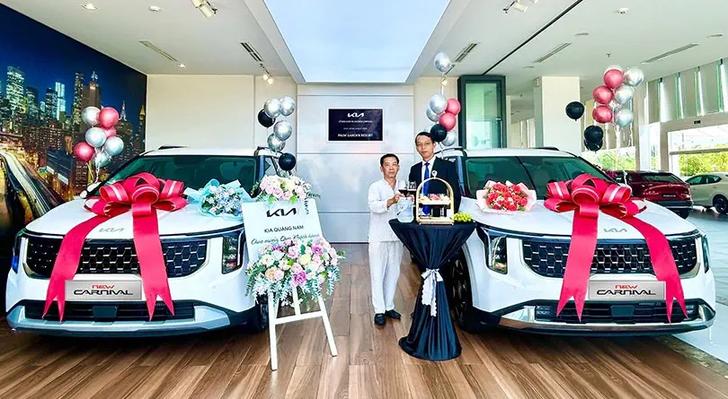 THACO AUTO Quảng Nam bàn giao xe Kia New Carnival đầu tiên tại Quảng Nam