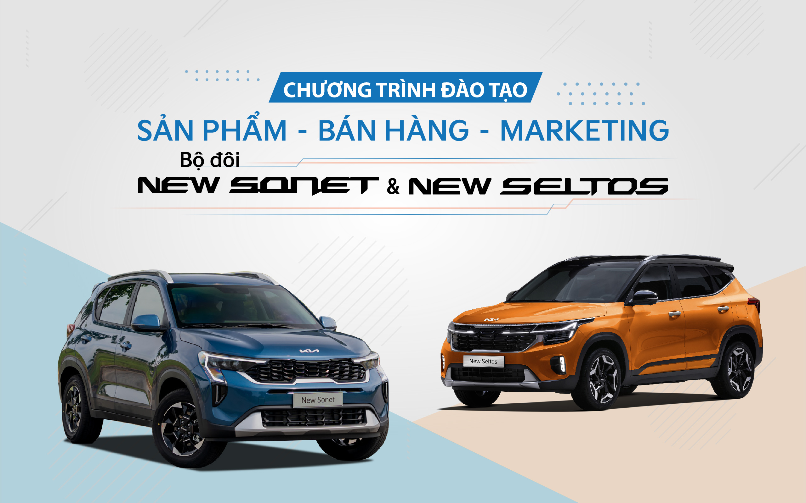 THACO AUTO Quảng Nam tham gia đào tạo kiến thức sản phẩm bộ đôi Kia New Sonet và Kia New Seltos