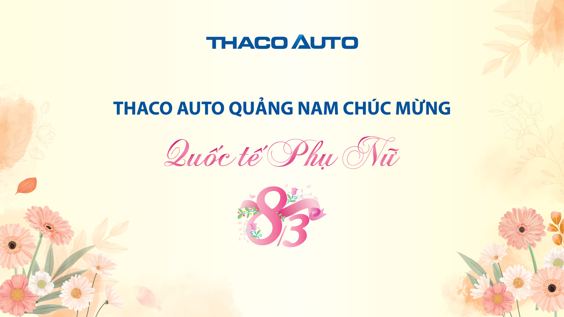 CHÚC MỪNG NGÀY QUỐC TẾ PHỤ NỮ 8/3