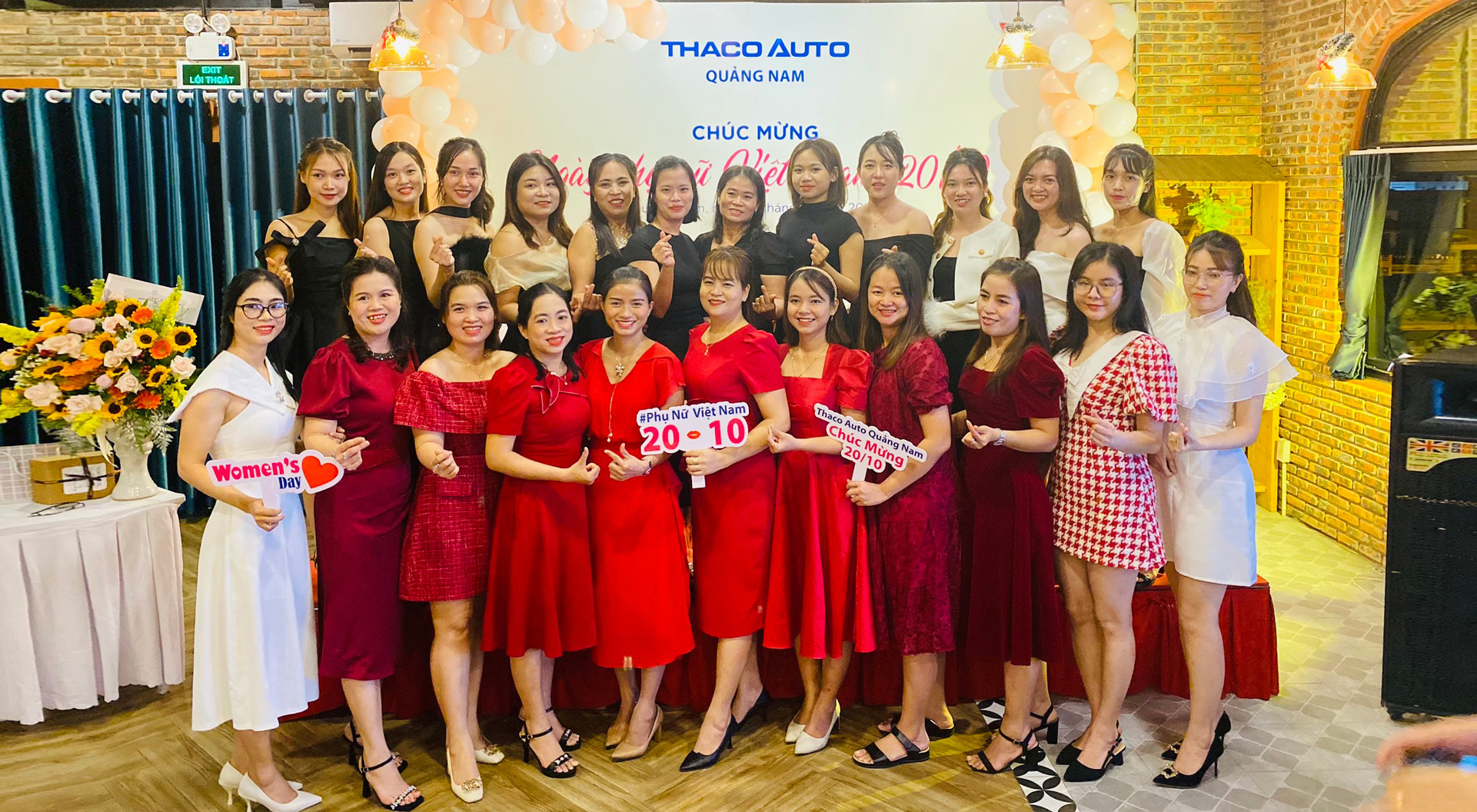 THACO AUTO QUẢNG NAM CHÚC MỪNG NỮ CBNV NHÂN DỊP NGÀY PHỤ NỮ VIỆT NAM 20/10/2023